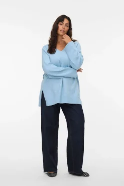 Mujer Vero Moda Curve Jerséis>Jersey cuello pico Curve