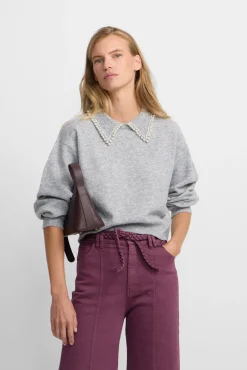 Mujer Silbon Jerséis>Jersey cuello polo