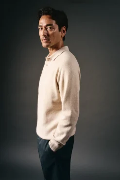 Hombre OOTO Jerséis>Jersey cuello polo lana