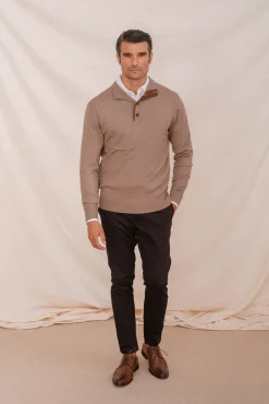 Hombre Celopman Polos|Jerséis>Jersey Cuello Polo Vivos
