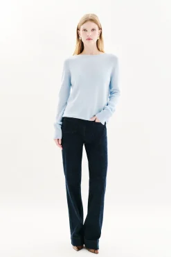 Mujer Caroll Jerséis>Jersey cuello redondo 100% cachemir