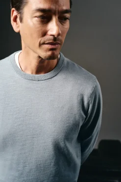 Hombre OOTO Jerséis>Jersey cuello redondo algodón