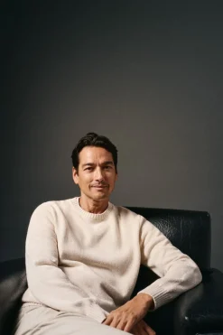 Hombre OOTO Jerséis>Jersey cuello redondo algodón torzal