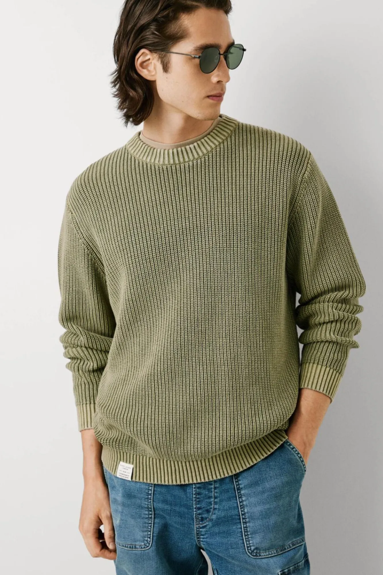 Hombre Pepe Jeans Jerséis>Jersey Cuello Redondo Fit Regular