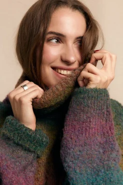 Mujer Slowlove Jerséis>Jersey cuello vuelto