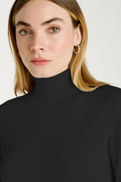 Mujer Vila Jerséis>Jersey de cuello alto con viscosa