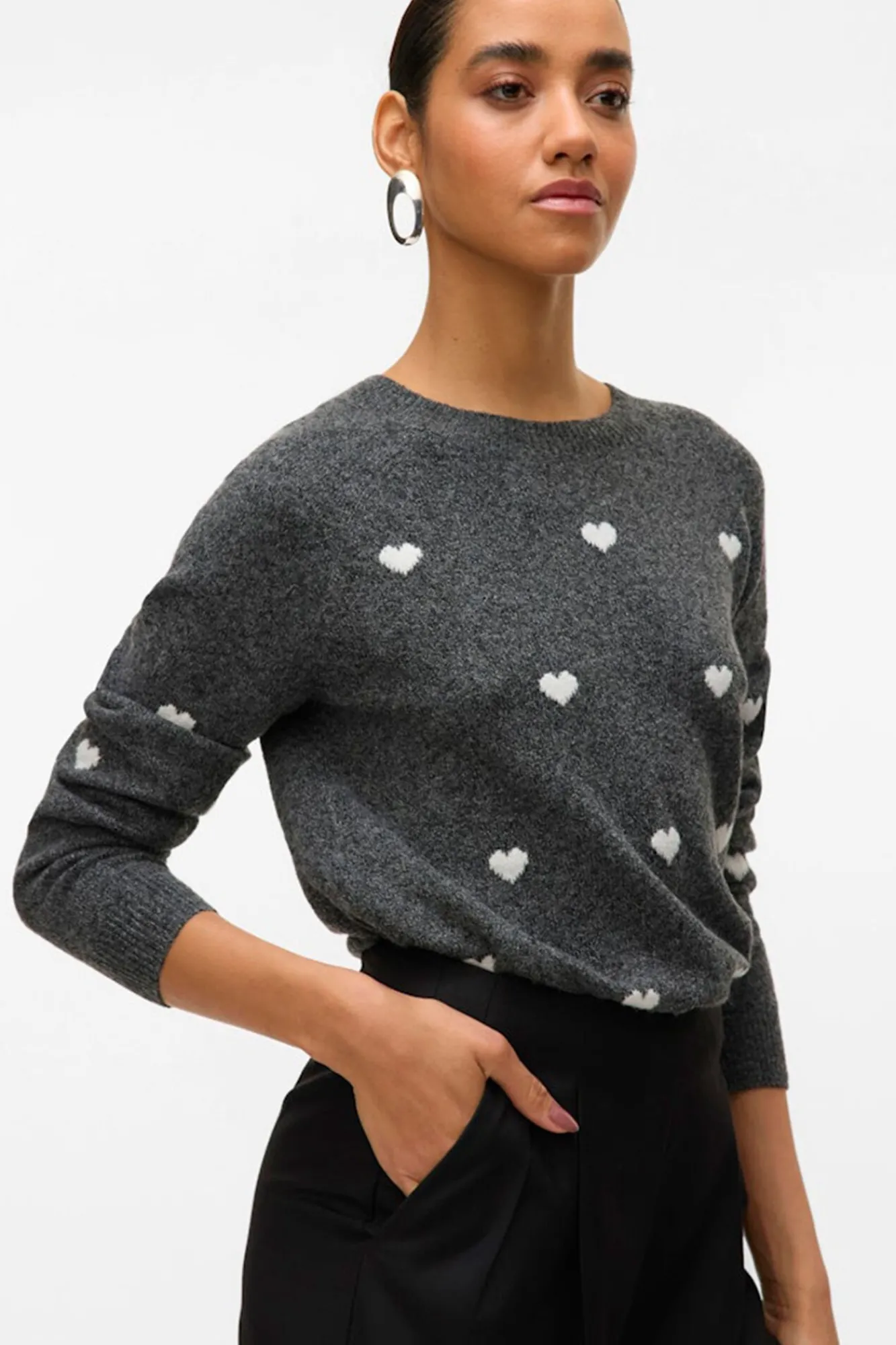 Mujer Vero Moda Jerséis>Jersey de cuello redondo