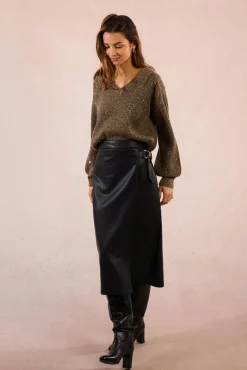 Mujer Molly Bracken Jerséis>Jersey de manga larga detalle abalorios