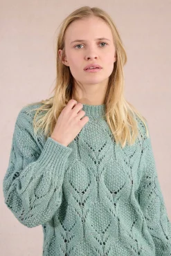 Mujer Molly Bracken Jerséis>Jersey de manga larga en punto calado