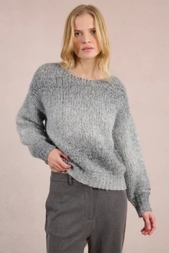 Mujer Molly Bracken Jerséis>Jersey de manga larga motivo tie dye