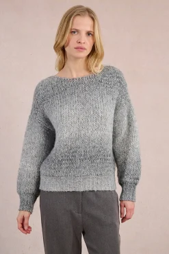 Mujer Molly Bracken Jerséis>Jersey de manga larga motivo tie dye