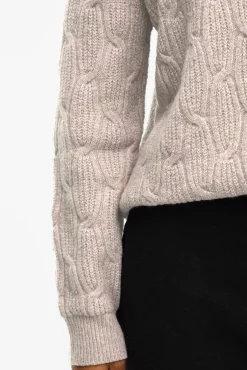 Mujer Vila Jerséis>Jersey de ochos con cuello redondo