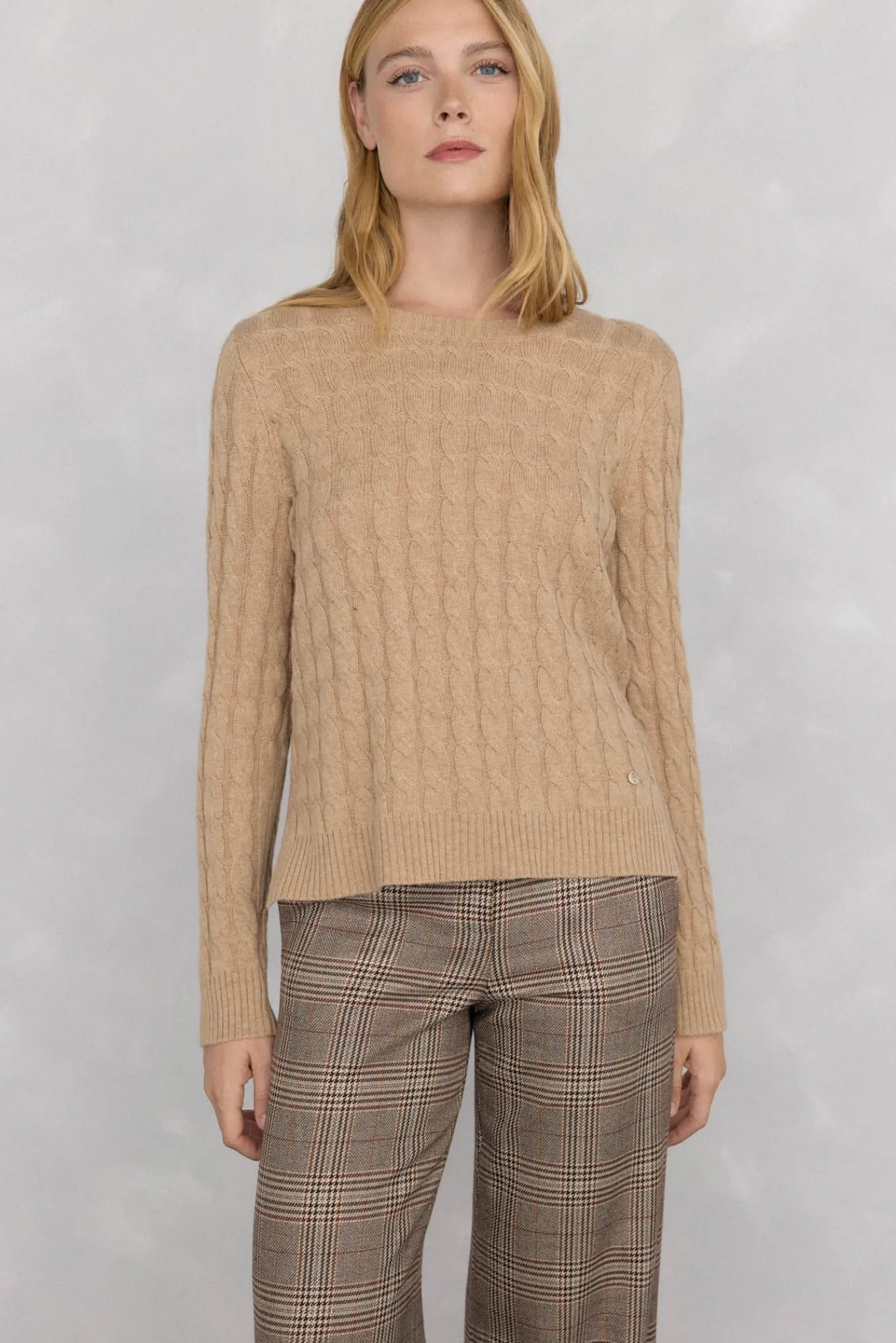 Mujer Pedro del Hierro Jerséis>Jersey de ochos lana merino