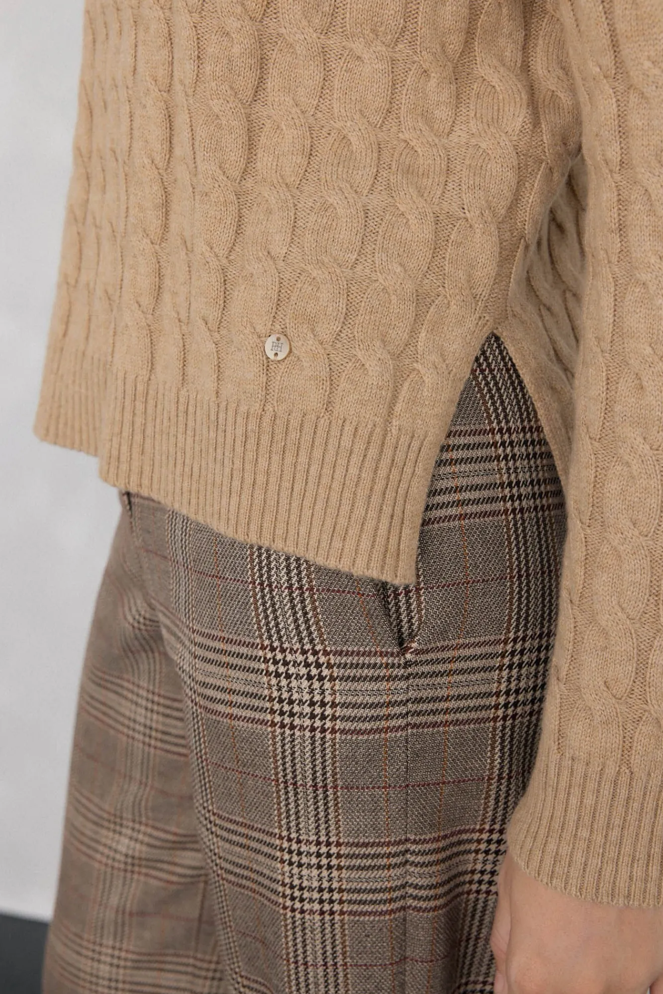 Mujer Pedro del Hierro Jerséis>Jersey de ochos lana merino