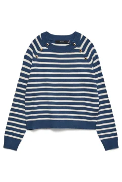 Mujer Vero Moda Jerséis>Jersey de punto botones dorados