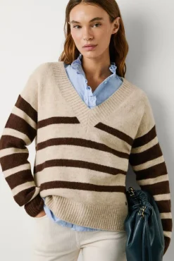 Mujer Pepe Jeans Jerséis>Jersey de punto Cecil Stripe