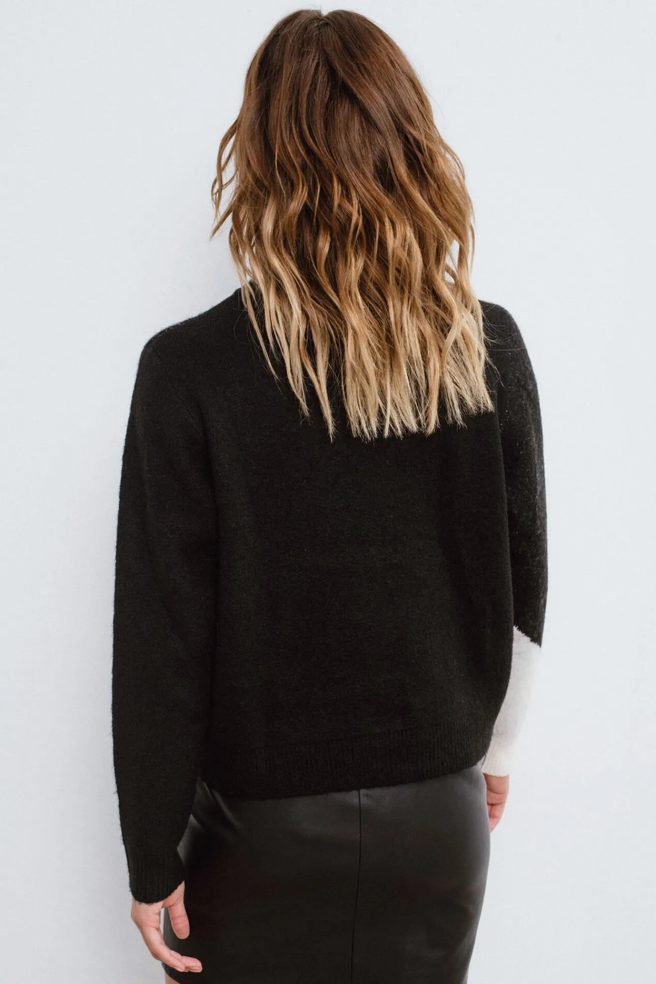 Mujer Vila Jerséis>Jersey de punto color block