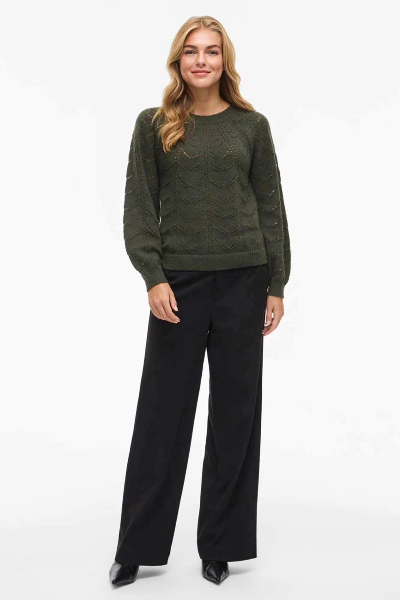 Mujer Vila Jerséis>Jersey de punto con calados