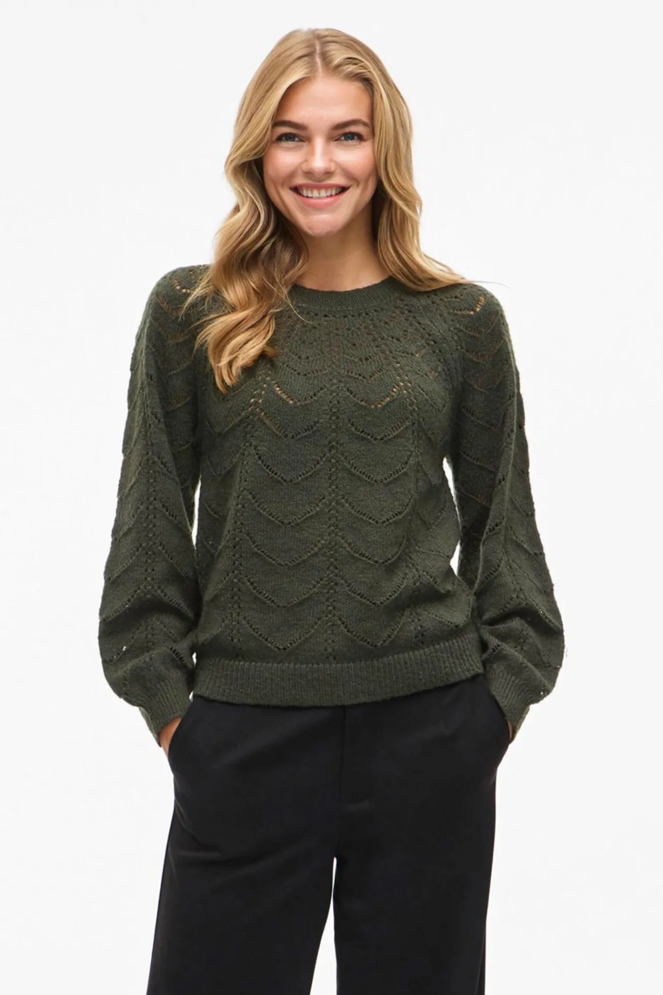 Mujer Vila Jerséis>Jersey de punto con calados