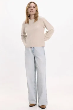 Mujer Vila Jerséis>Jersey de punto con detalle en puño