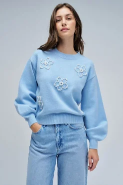 Mujer Salsa Jeans Jerséis>Jersey de punto con perlas