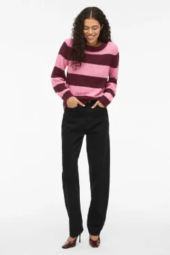 Mujer Vila Jerséis>Jersey de punto con rayas