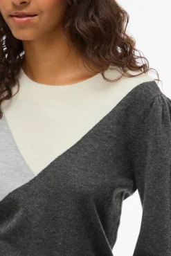 Mujer Vila Jerséis>Jersey de punto con viscosa