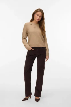 Mujer Vero Moda Jerséis>Jersey de punto cuello redondo