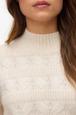 Mujer Vero Moda Jerséis>Jersey de punto cuello subido