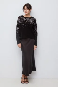 Mujer Vila Jerséis>Jersey de punto lentejuelas