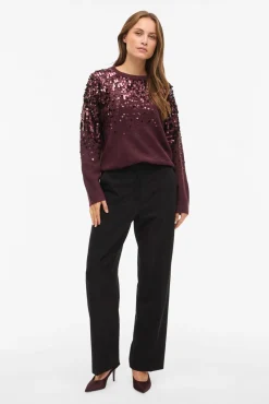 Mujer Vila Jerséis>Jersey de punto lentejuelas