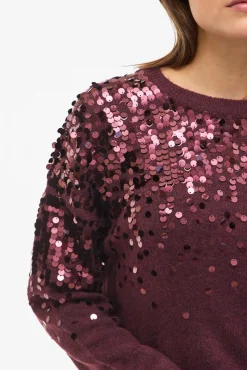 Mujer Vila Jerséis>Jersey de punto lentejuelas