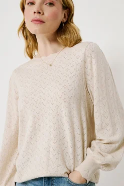 Mujer Vila Jerséis>Jersey de punto pointelle