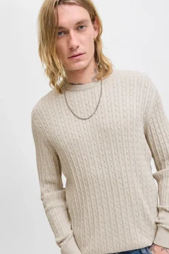 Hombre Jack & Jones Jerséis>Jersey de punto trenzado