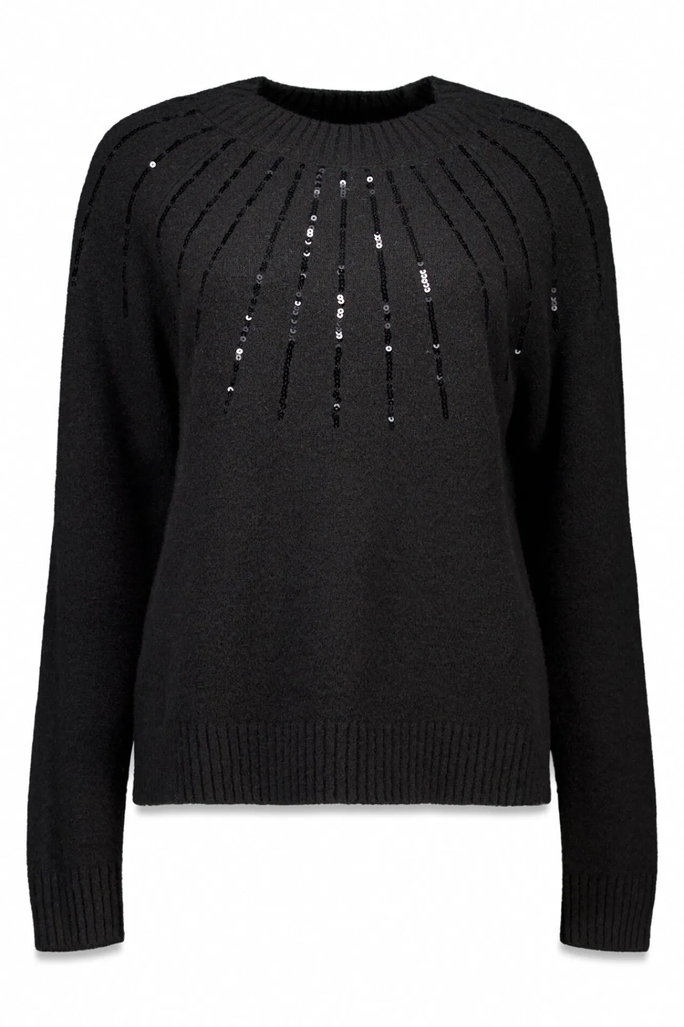 Mujer Cortefiel Jerséis>Jersey delantero lentejuelas.