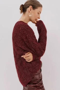 Mujer Cortefiel Jerséis>Jersey delantero lentejuelas.