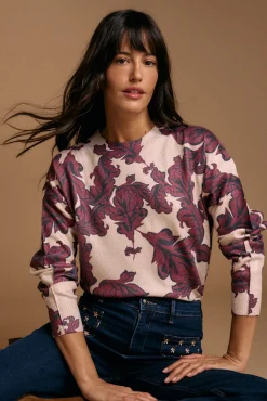 Mujer Polín Et Moi Jerséis>Jersey estampado lurex Isaline