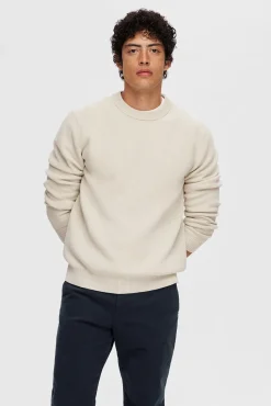 Hombre Selected Jerséis>Jersey estructura 100% algodón orgánico.