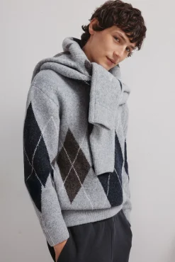 Hombre Springfield Jerséis>Jersey fantasía rombos