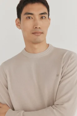 Hombre Pedro del Hierro Jerséis>Jersey fino algodón premium cuello redondo