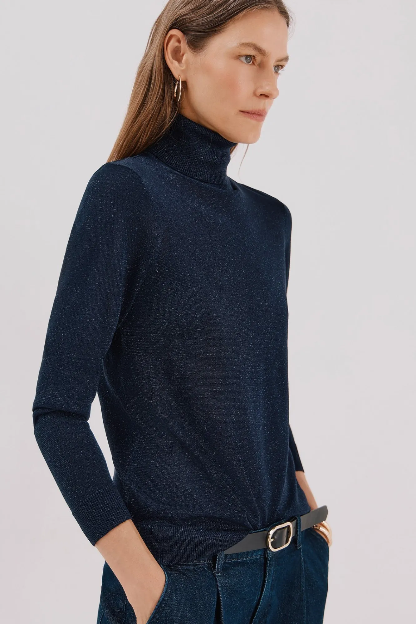 Mujer Cortefiel Jerséis>Jersey fino lurex