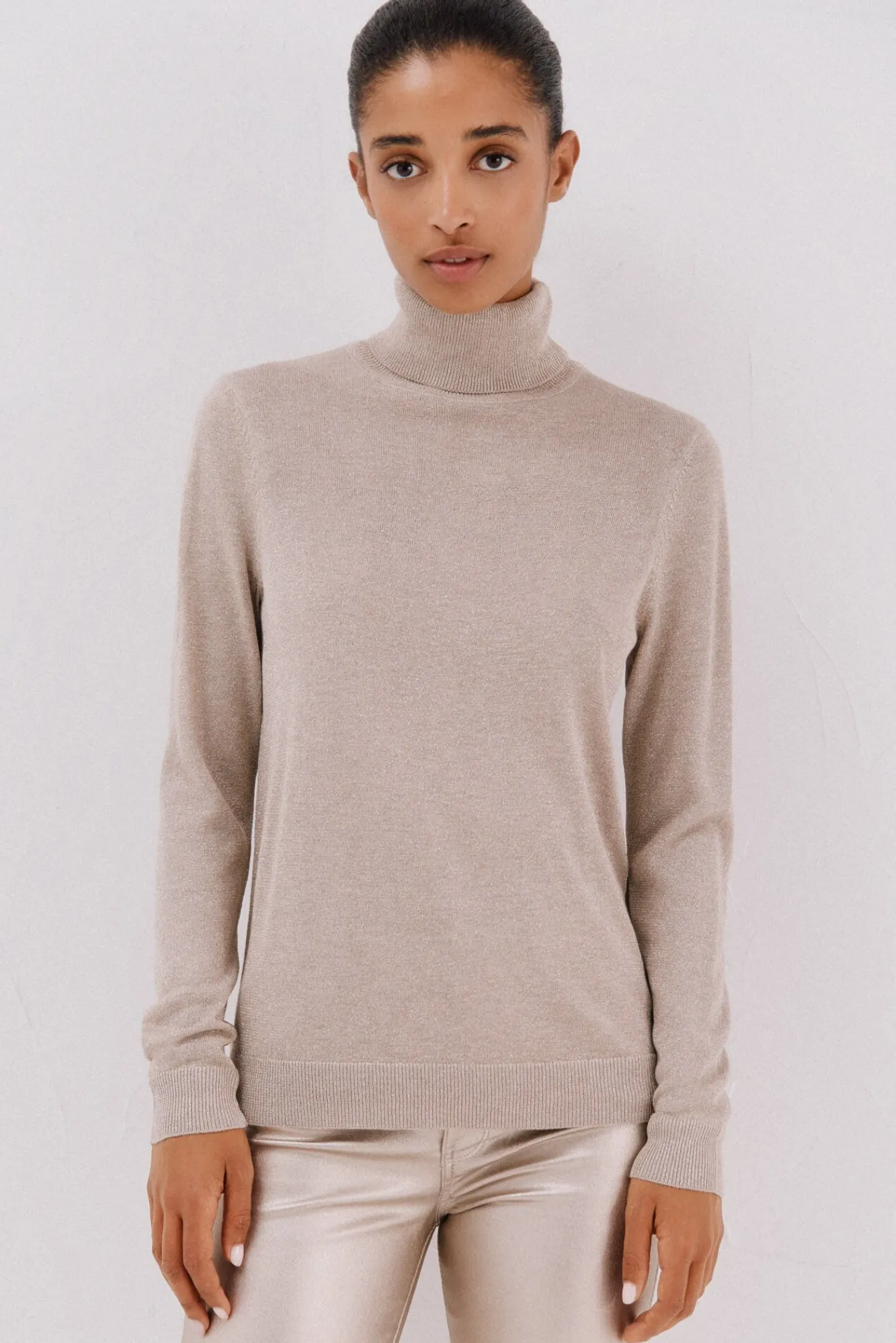 Mujer Cortefiel Jerséis>Jersey fino lurex