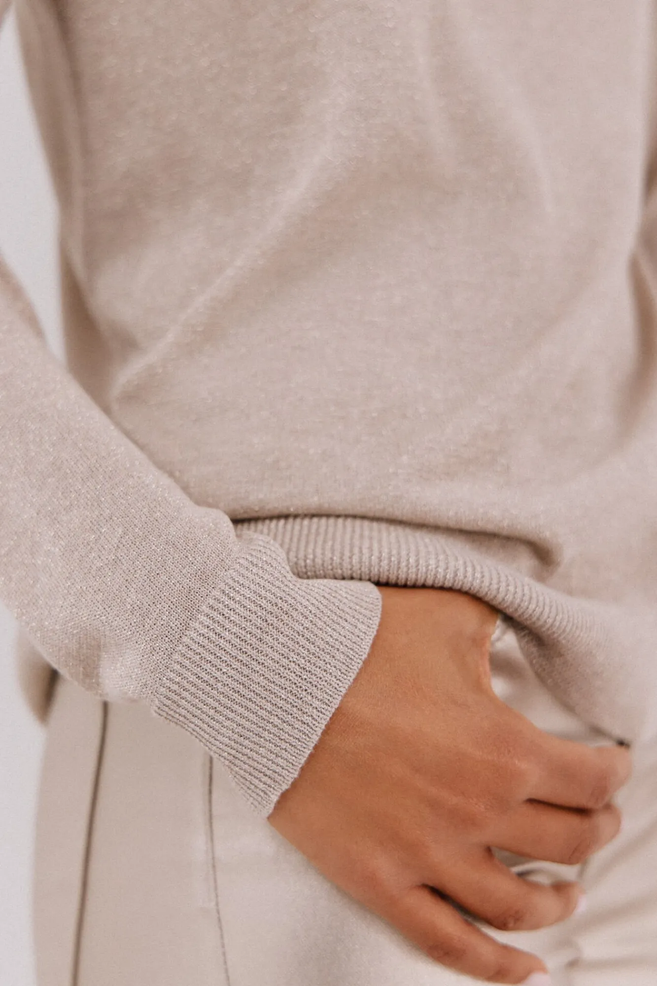 Mujer Cortefiel Jerséis>Jersey fino lurex