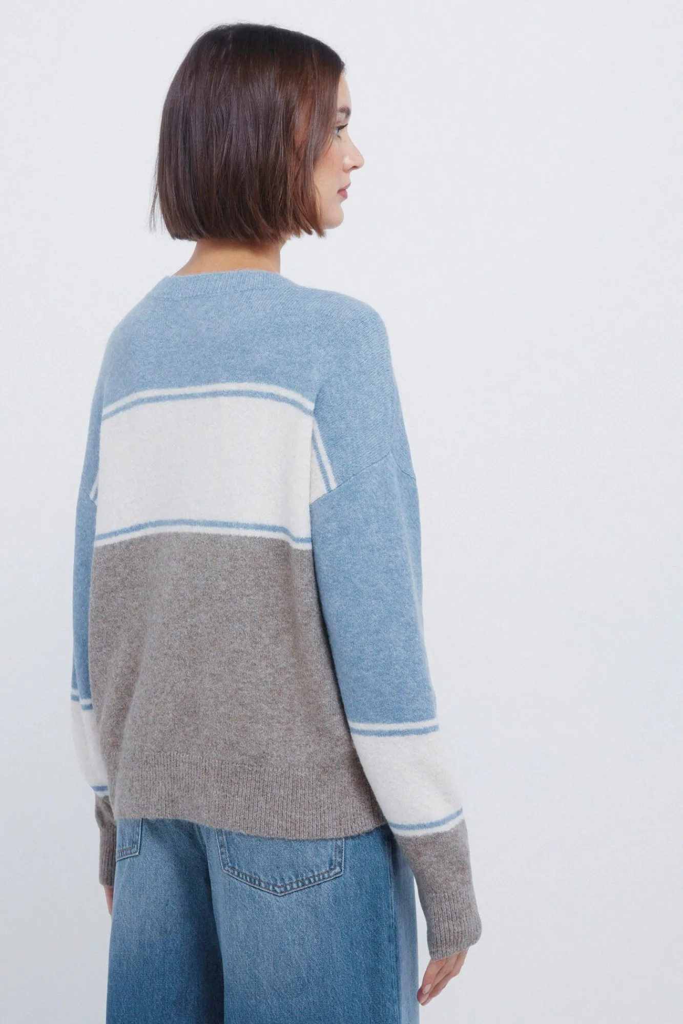 Mujer Springfield Jerséis>Jersey intarsia estrellas