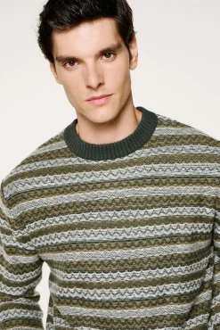 Hombre Selected Jerséis>Jersey lana cuello caja