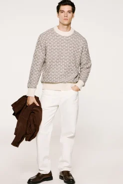 Hombre Selected Jerséis>Jersey lana cuello caja