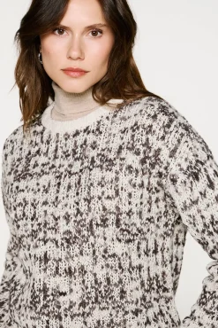 Mujer Selected Jerséis>Jersey lana cuello caja