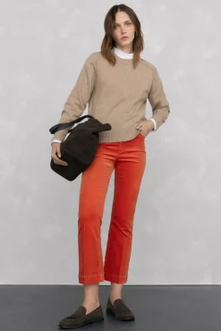 Mujer Pedro del Hierro Jerséis>Jersey lana cuello caja costura central