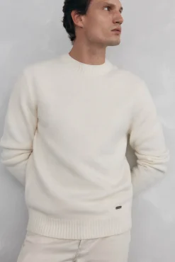 Hombre Pedro del Hierro Jerséis>Jersey lana estructura cuello redondo