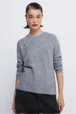 Mujer Springfield Jerséis>Jersey lazos lentejuelas